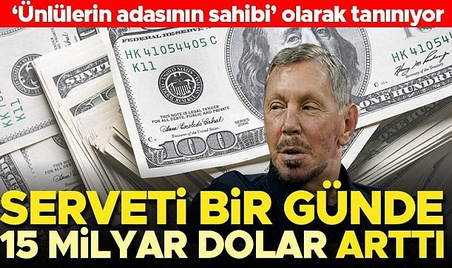 Ünlülerin adasının sahibi olarak biliniyor Larry Ellison un