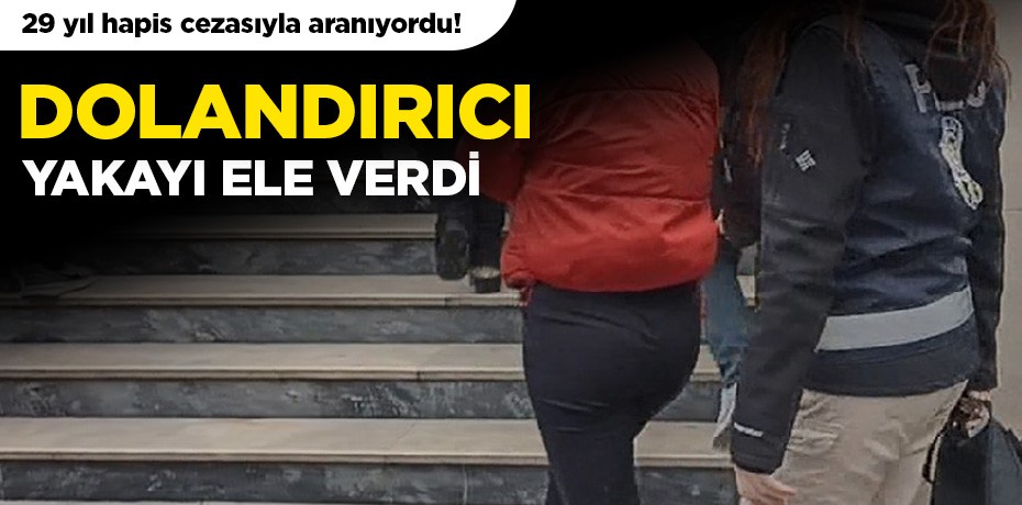 Dolandırıcı yakayı ele verdi